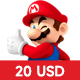 Nintendo eShop 20 USD Gift Card UNITED STATE